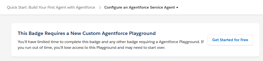 Access the Agentforce Project